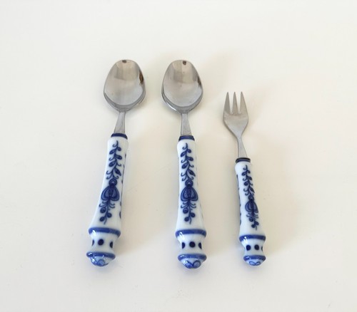 Vintage zwiebelmuster besteck - zwiebelmuster,