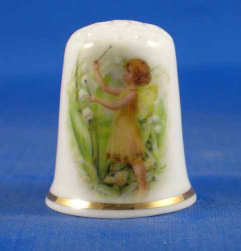 Birchcroft porzellan fingerhut - porzellan,