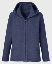 Mufflon Kapuzen-Wolljacke Nele