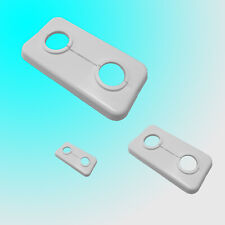 Abdeck Doppelrosetten für Heizkörper Heizungsrohr Kupferrohr Rosette 15-21,3