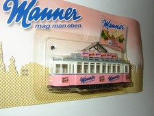 Straßenbahn Manner Wien Modellfahrzeug H0 - ohne Motor -