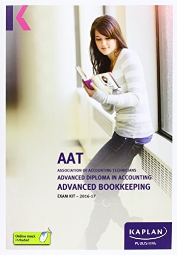 Aat advanced bookkeeping - bookkeeping,