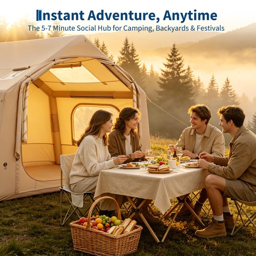Aufblasbares zelt für - zelt, camping
