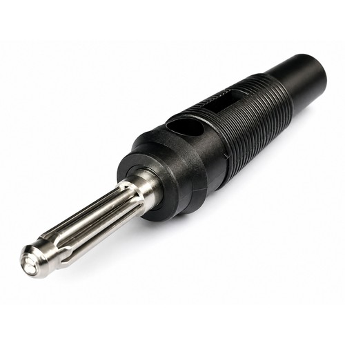Bananen stecker 4mm schwarz - bananen,
