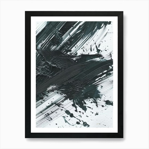 Schwarz weiß abstraktes - schwarz-weiß,