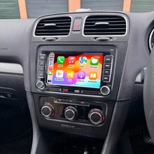 7" Apple Carplay Android 15 Autoradio GPS Navi Für 2 DIN VW GOLF 5 6 Passat Polo