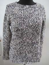 Dicker Grobstrick Pullover Gina Benotti Gr. 36/38 meliert