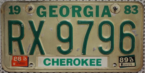 Georgia nummernschild usa - georgia,