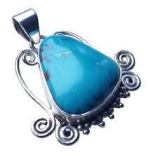 Silber Anhänger Türkis