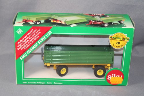 Siku 2551 zweiachs anhänger - 2551, zweiachs-anhänger