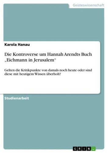 Die kontroverse hannah - kontroverse, um