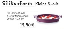 Tupperware Silikonform Kleine