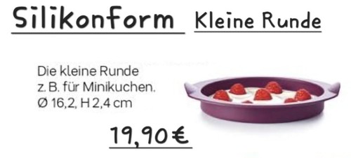 Tupperware silikonform kleine - silikonform,