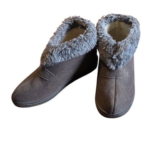 Damen pantoffeln grau 40 - gr.,