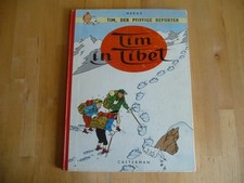 Tim der pfiffige Reporter Tim in Tibet einzige Auflage Casterman
