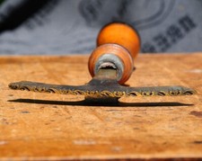 Ornamentfilete Filete Messing Vergolden Buchbinder Werkzeug Handvergolden Bronze