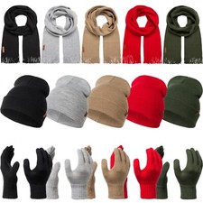 Mütze, Schal und Handschuhe