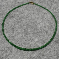 Smaragd Halskette, 925er