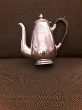 Kaffeekanne Deckelkanne Metall