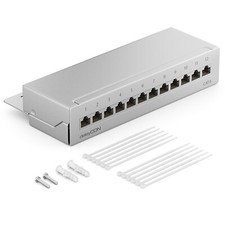 deleyCON CAT6 Patchpanel 12