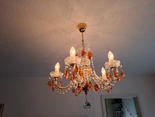 Böhmischer Kronleuchter - 5-flammig - Glashütte Jablonec - Böhmisches Kristall