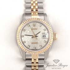 Rolex lady datejust edelstahl - rolex,