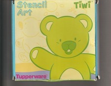Tupperware Tiwi Stencil Art