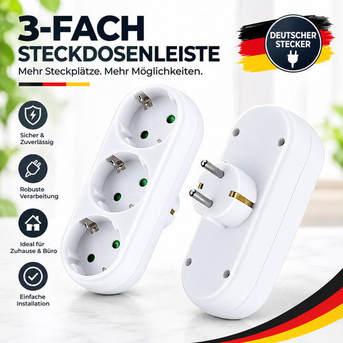 Fach mehrfachstecker - 3,