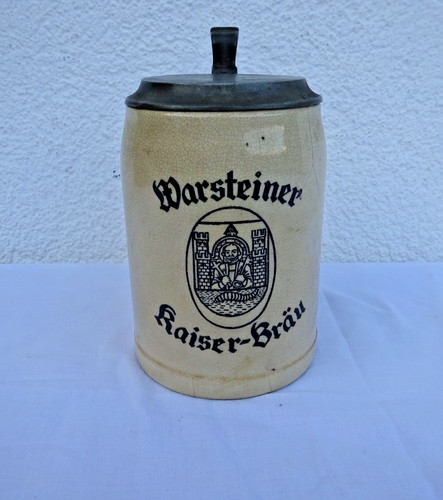 Bierkrug warsteiner kaiser - bierkrug,
