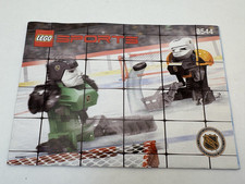LEGO ® Bauanleitung Sports NHL Hockey 3544 Instruction ungelocht 247