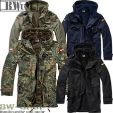 BWuM BUNDESWEHR PARKA MIT FUTTER & FLAGGEN BW FELDPARKA BORDPARKA WINTERJACKE