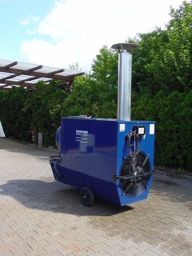 Mobiler öl warmlufterzeuger - mobiler, Öl-