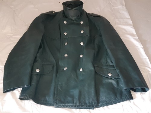 Polizei jacke leder von - polizei,