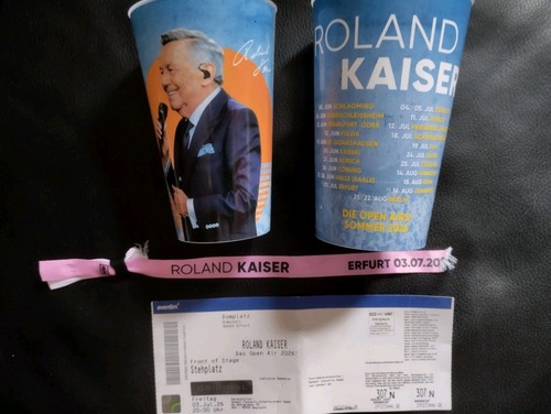 Roland kaiser erfurt - 3x,
