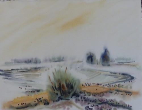 Aquarell original signiert - aquarell,,