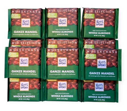 Schokolade ganze mandeln 12x - mandeln,