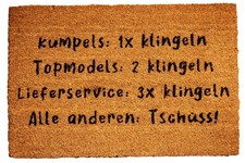 Fußmatte Abtreter Kumpels