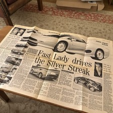 Jaguar XJ220 Zeitungsartikel