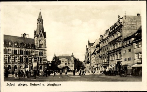 Erfurt thüringen - ak,
