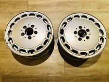 2 x 15 Zoll Felge Mercedes-Benz Gullideckel W124 6,5x15 ET49 1 x neu, 1 x gebr.