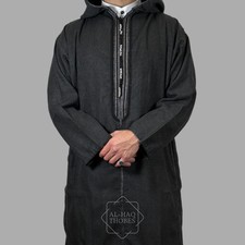 Schwarz Kapuze marokkanisch