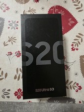 Samsung Galaxy S20 Ultra 5G Mit viel Zubehöh 128GB