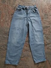 Van Claude Italy Wide Leg Jeans Palazzo Hose Marlene Boyfriend Jeans Gr. 36 Vint