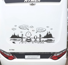 Aufkleber Snoopy Charly ca