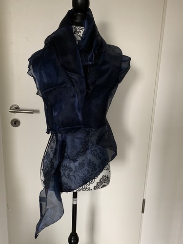 Damen stola schal blau neu - schal,
