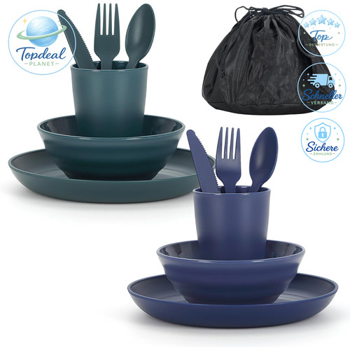 Camping geschirr set für - für, 2