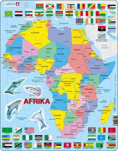 Puzzle afrika - (70, t.)