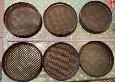 6 Stück Messing Prüfsiebe