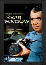 Heckscheibe Filmposter gerahmt Wandbild Poster Leinwanddruck Bild