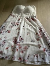 Sexy Trägerloses Kleid Gr. S